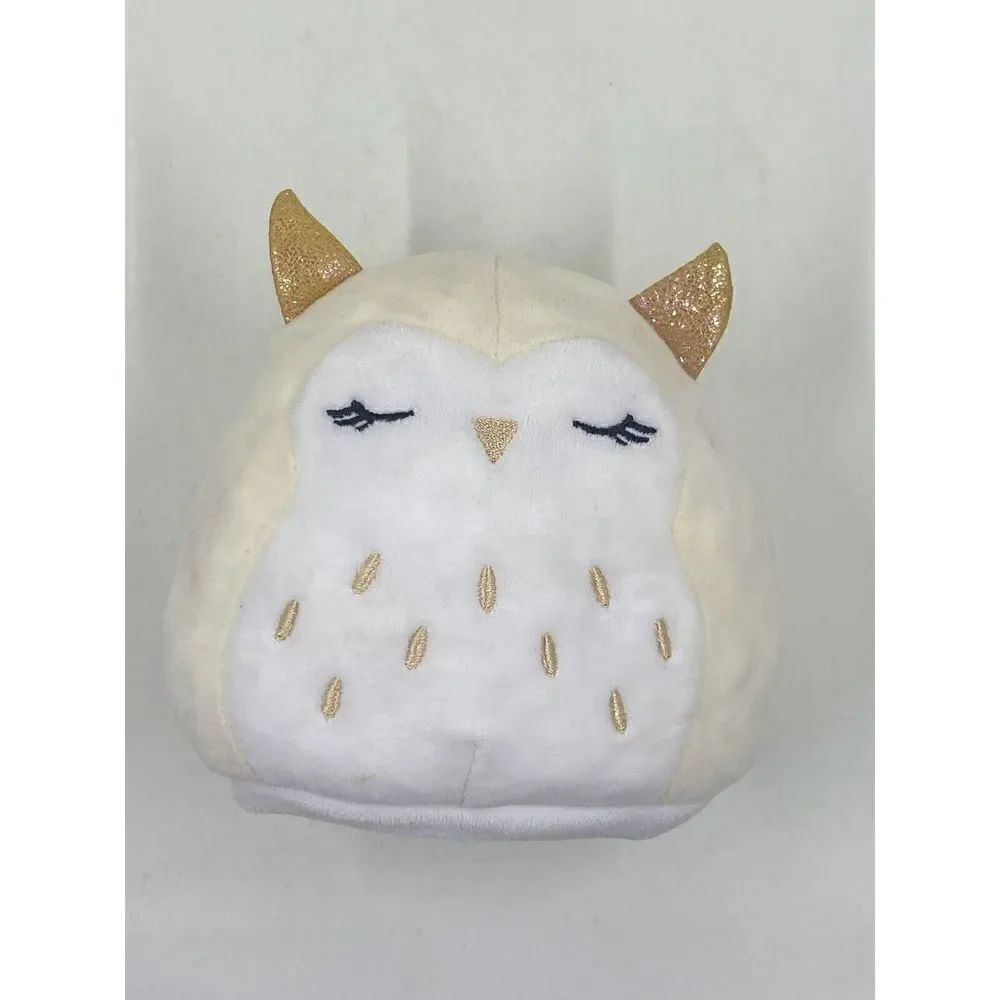 5" Squishmallow Flip A Mallow soft plush 5" Sleepy Cream Owl / Swan